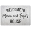 Housewarming Parents Doormat Welcome To Mama And Papa's House