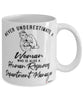 Human Resources Department Manager Mug Never Underestimate A Woman Who Is Also A Human Resources Department Manager Coffee Cup White