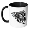 Husband Mug Mess With Me I Will Sure Fight Back White 11oz Accent Coffee Mugs