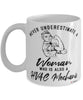 HVAC Mechanic Mug Never Underestimate A Woman Who Is Also A HVAC Mechanic Coffee Cup White