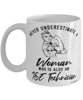 I and E Technician Mug Never Underestimate A Woman Who Is Also An IE Tech Coffee Cup White