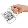 Im A Free Spirit You Cant Break Me 15oz White Coffee Mugs