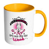 Im A Grandma And A Nurse Its Not For The Weak White 11oz Accent Coffee Mugs