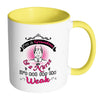 Im A Grandma And A Nurse Its Not For The Weak White 11oz Accent Coffee Mugs