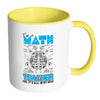 Im A Math Teacher Yes Is All In My Head White 11oz Accent Coffee Mugs