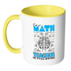 Im A Math Teacher Yes Is All In My Head White 11oz Accent Coffee Mugs