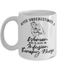 Infusion Therapy Nurse Mug Never Underestimate A Woman Who Is Also An Infusion Therapy Nurse Coffee Cup White