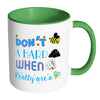 Inspirational Mug Dont Be A Hard Rock When You White 11oz Accent Coffee Mugs