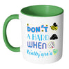 Inspirational Mug Dont Be A Hard Rock When You White 11oz Accent Coffee Mugs