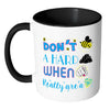 Inspirational Mug Dont Be A Hard Rock When You White 11oz Accent Coffee Mugs