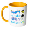 Inspirational Mug Dont Be A Hard Rock When You White 11oz Accent Coffee Mugs