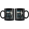 Inspirational Mug Its Far Better To Be Totally Invisible 11oz Black Coffee Mugs