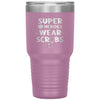 Inspiring Nurse Doctor Tumbler Super Heroes Wear Scrubs Laser Etched 30oz Stainless Steel Tumbler