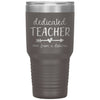 Inspiring Tumbler for Teachers Dedicated Teacher Even From A Distance Laser Etched 30oz Stainless Steel Tumbler