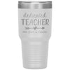 Inspiring Tumbler for Teachers Dedicated Teacher Even From A Distance Laser Etched 30oz Stainless Steel Tumbler