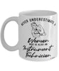 Instrument Technician Mug Never Underestimate A Woman Who Is Also An Instrument Tech Coffee Cup White