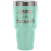 Insulated Coffee Gym Travel Mug Iron Is My Therapy 30 oz Stainless Steel Tumbler