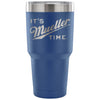 Insulated Coffee Travel Mug It's Mueller Time 30 oz Stainless Steel Tumbler