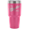 Insulated Coffee Travel Mug It's Mueller Time 30 oz Stainless Steel Tumbler