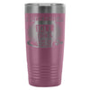 Insulated Coffee Travel Mug Tall Dark Caffeinated 20oz Stainless Steel Tumbler