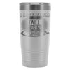 Insulated Coffee Travel Mug Tall Dark Caffeinated 20oz Stainless Steel Tumbler