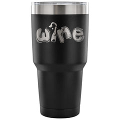 Insulated Coffee Travel Mug Wine 30 oz Stainless Steel Tumbler