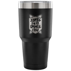 Insulated Coffee Travel Mug Zombie Dance Crew 30 oz Stainless Steel Tumbler