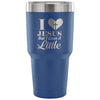 Insulated Travel Mug Love Jesus But Cuss A Little 30 oz Stainless Steel Tumbler