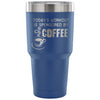 Insulated Travel Mug Workout Sponsored By Coffee 30 oz Stainless Steel Tumbler