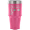 Insulated Travel Mug Workout Sponsored By Coffee 30 oz Stainless Steel Tumbler