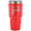 Insulated Travel Mug Workout Sponsored By Coffee 30 oz Stainless Steel Tumbler