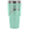 Insulated Travel Mug Workout Sponsored By Coffee 30 oz Stainless Steel Tumbler