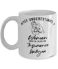 Insurance Lawyer Mug Never Underestimate A Woman Who Is Also An Insurance Lawyer Coffee Cup White