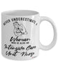 Intensive Care Unit Nurse Mug Never Underestimate A Woman Who Is Also An ICU Nurse Coffee Cup White