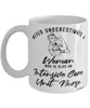 Intensive Care Unit Nurse Mug Never Underestimate A Woman Who Is Also An ICU Nurse Coffee Cup White