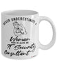 IT Security Consultant Mug Never Underestimate A Woman Who Is Also An IT Security Consultant Coffee Cup White