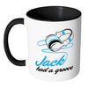Jack Had A Groove Headphones Mug White 11oz Accent Coffee Mugs
