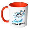Jack Had A Groove Headphones Mug White 11oz Accent Coffee Mugs
