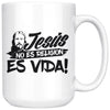 Jesus Mug Jesus No Es Religion Es Vida 15oz White Coffee Mugs