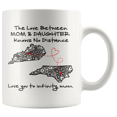 Johnson Personalized Long Distance Mothers Day Gift From Daughter Gift For Mom Mug