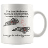 Johnson Personalized Long Distance Mothers Day Gift From Daughter Gift For Mom Mug