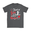 Just A Girl On Love With A Doctor Shirt Gildan Womens T-Shirt