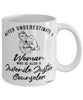 Juvenile Justice Counselor Mug Never Underestimate A Woman Who Is Also A Juvenile Justice Counselor Coffee Cup White