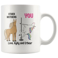 Karly G Personalized Funny Unicorn Mom Mug