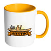 Kayaking Mug Lets Kayak White 11oz Accent Coffee Mugs