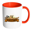 Kayaking Mug Lets Kayak White 11oz Accent Coffee Mugs