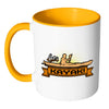 Kayaking Mug Lets Kayak White 11oz Accent Coffee Mugs