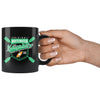 Kayaking Mug Original Whitewater Kayakers 11oz Black Coffee Mugs