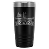 Kayaking Travel Mug Lets Kayak 20oz Stainless Steel Tumbler