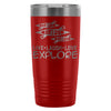 Kayaking Travel Mug Live Laugh Love Explore 20oz Stainless Steel Tumbler